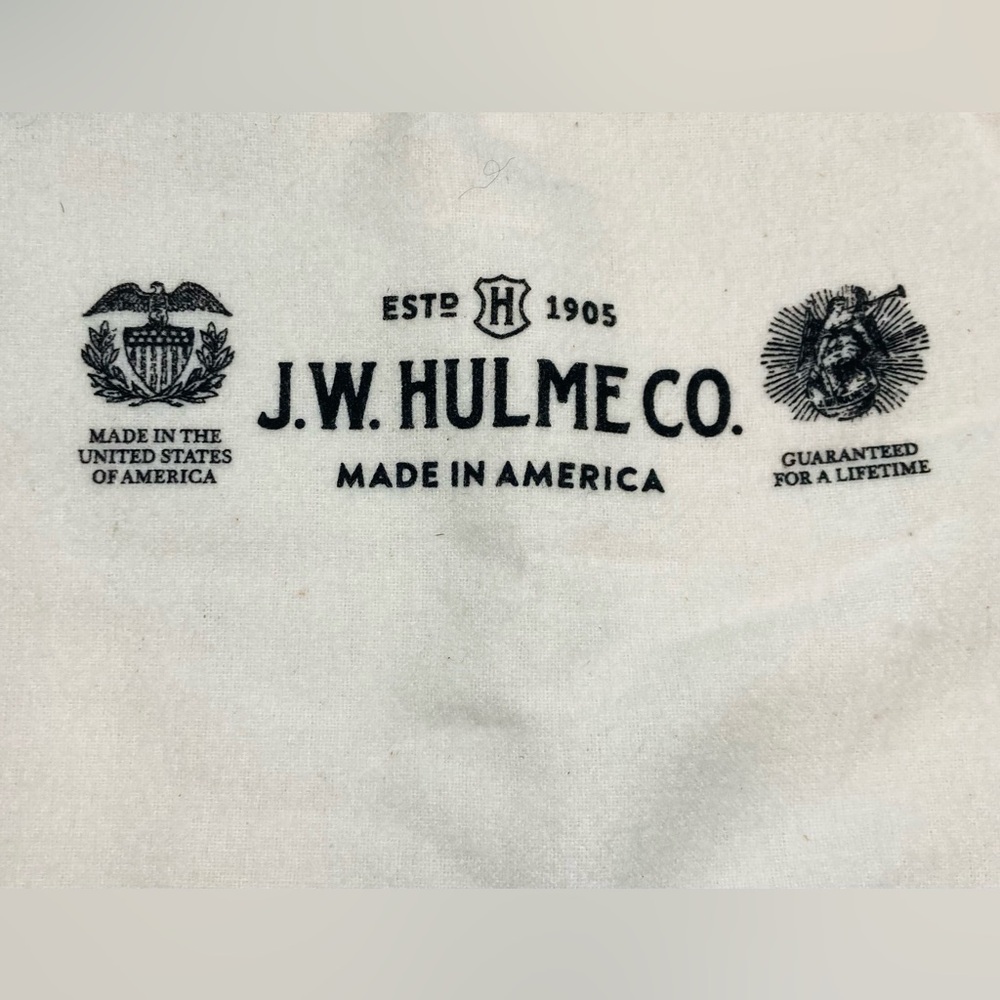 NWT J.W. Hulme Co. Wool Dust Bag Fabric ~14” x ~16” - Picture 2 of 4